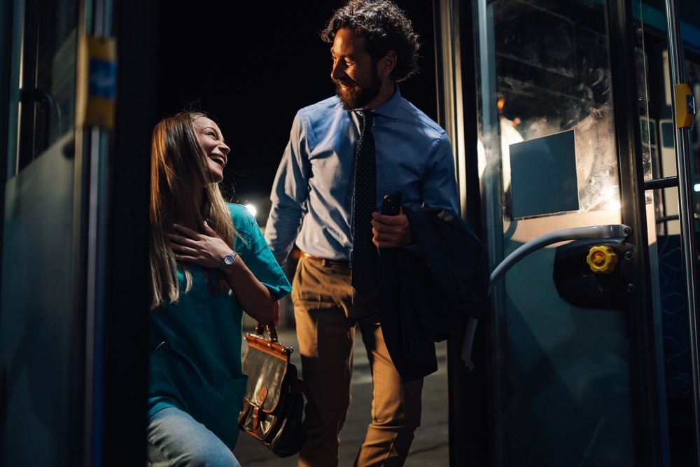 Viaje de empresa en autobus