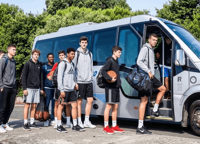 Transporte para equipos deportivos en Galicia